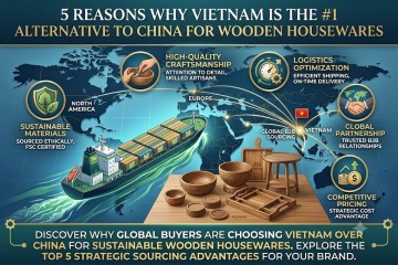 5 Reasons Why Vietnam is the #1 Alternative to China for Wooden Housewares